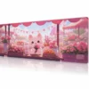 Tulip Market Kitty Gaming Mousepad Tulip Market Kitty Gaming Mousepad
