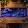 Neon Tide Metropolis Gaming Mousepad Neon Tide Metropolis Gaming Mousepad