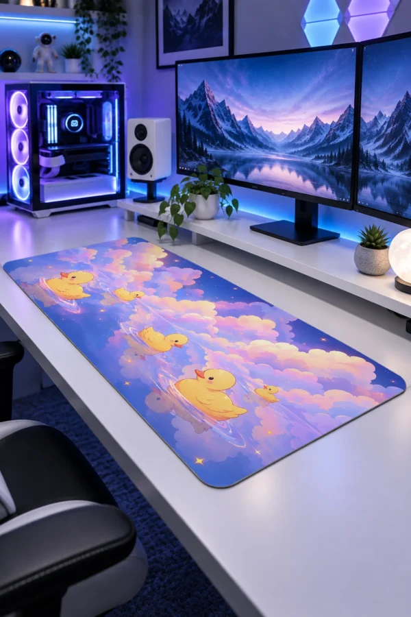 Cotton Candy Ducks Gaming Mousepad Cotton Candy Ducks Gaming Mousepad