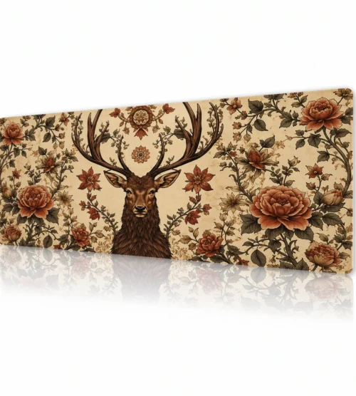 Antler Bloom Gaming Mousepad