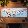 Panda Blossom Stream Gaming Mousepad Panda Blossom Stream Gaming Mousepad