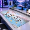 Panda Blossom Stream Gaming Mousepad Panda Blossom Stream Gaming Mousepad