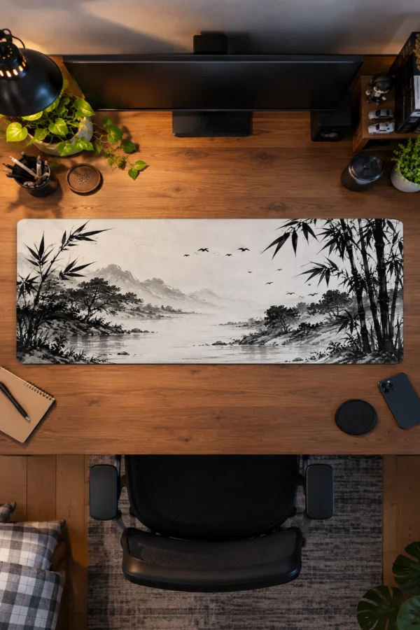 Ink Bamboo Shore Gaming Mousepad Ink Bamboo Shore Gaming Mousepad