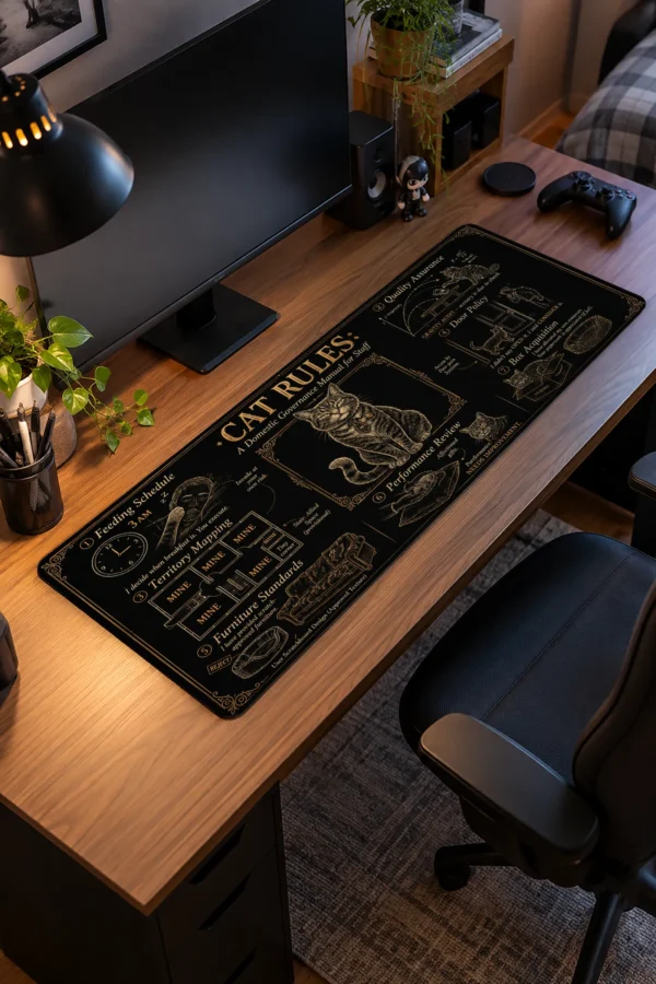 Feline Decree Gaming Mousepad
