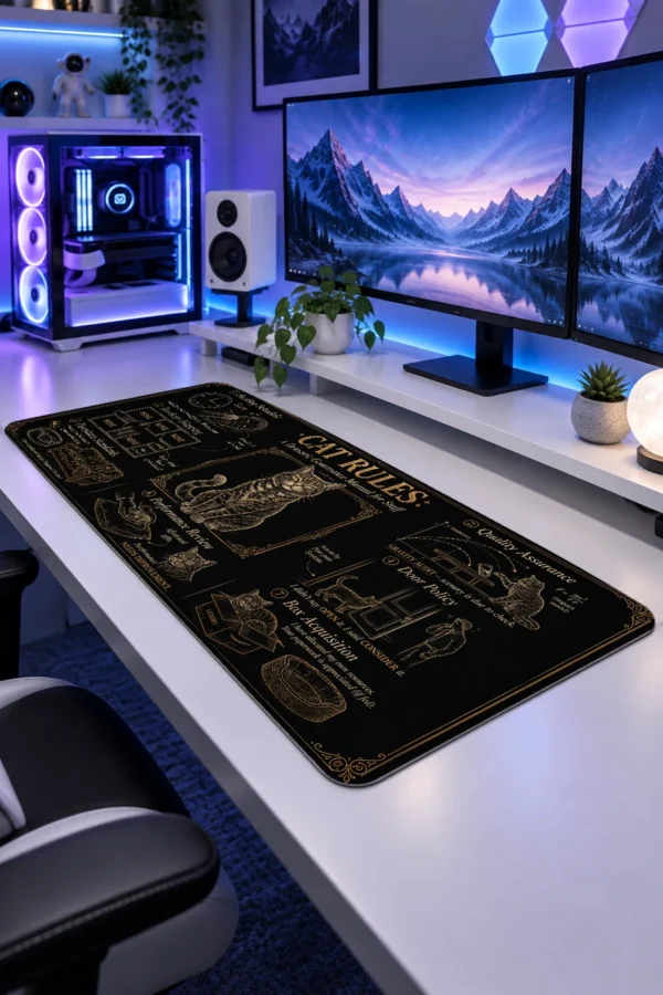 Feline Decree Gaming Mousepad