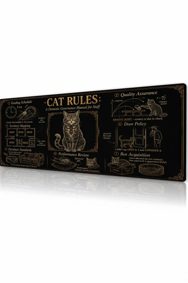 Feline Decree Gaming Mousepad