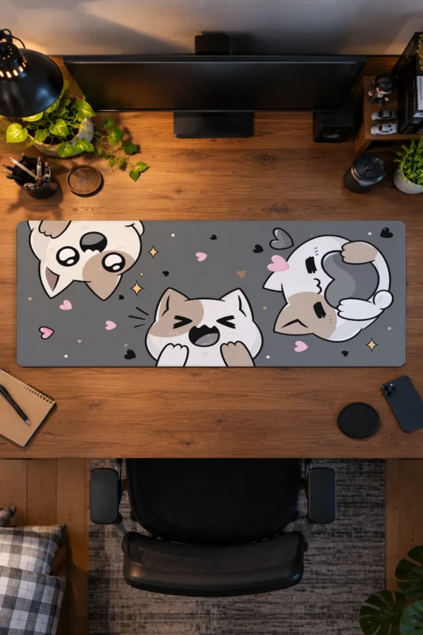 Calico Chaos Gaming Mousepad