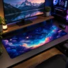 Cosmic Ember Clouds Gaming Mousepad