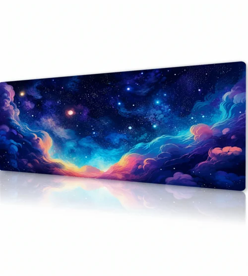 Cosmic Ember Clouds Gaming Mousepad