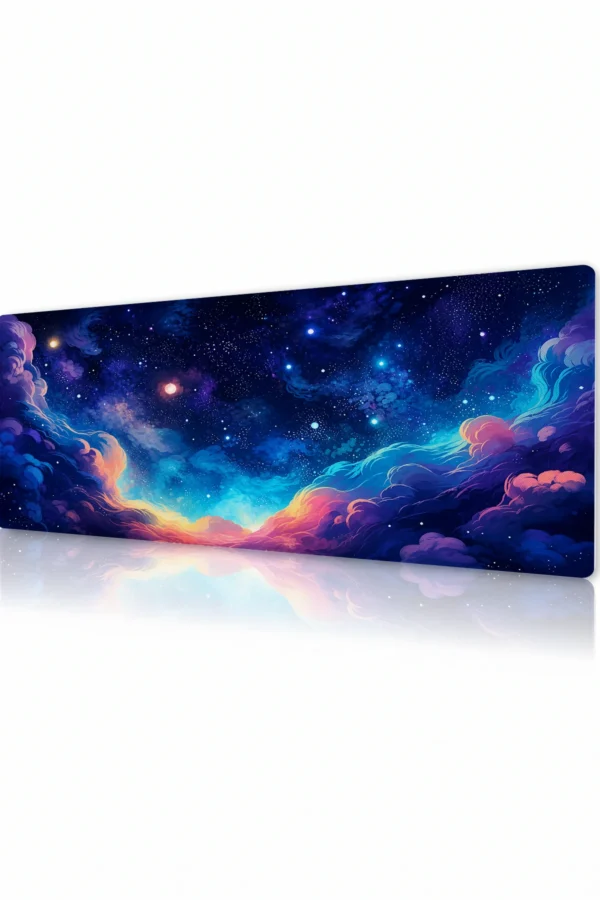 Cosmic Ember Clouds Gaming Mousepad