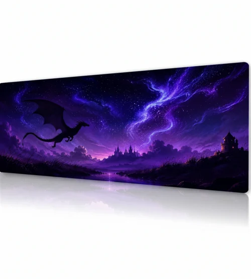 Violet Wyrm Citadel Gaming Mousepad