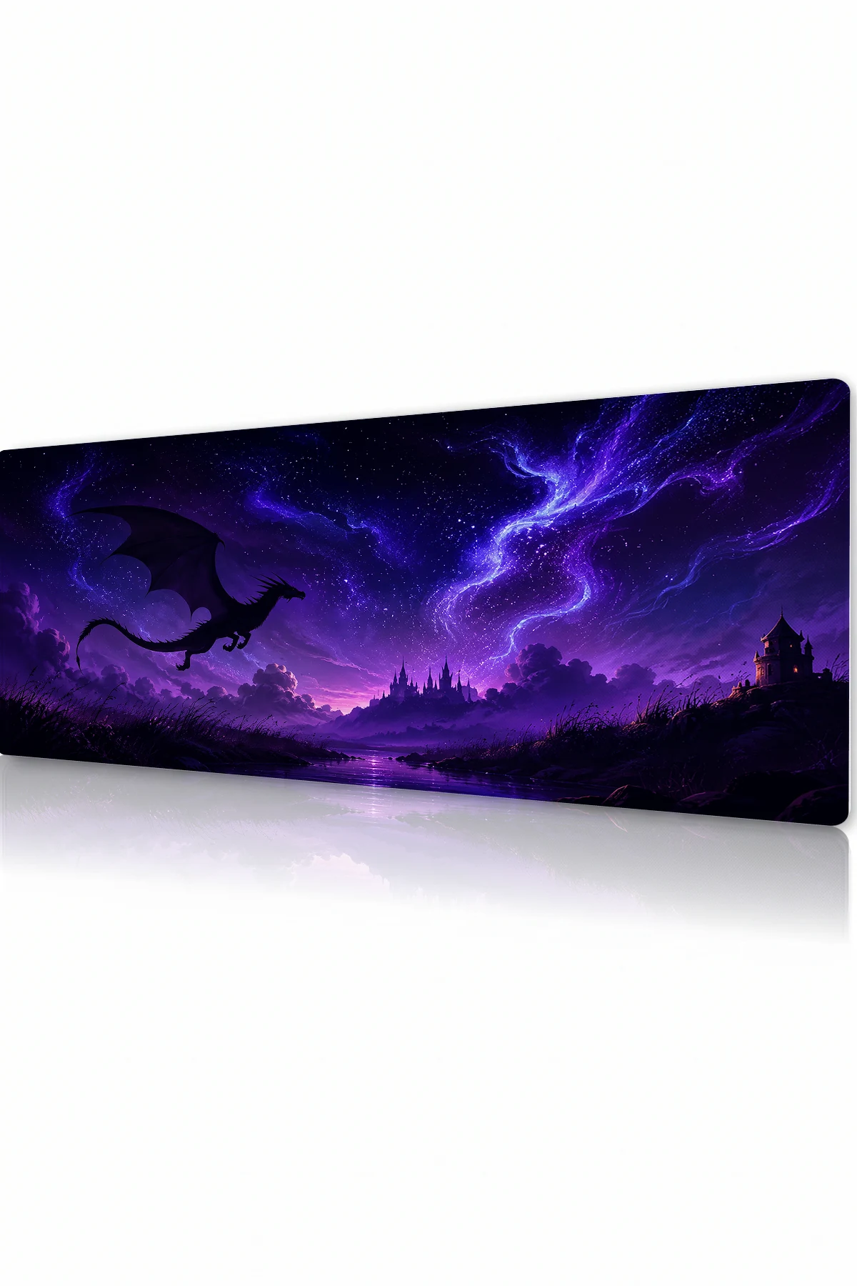 Violet Wyrm Citadel Gaming Mousepad