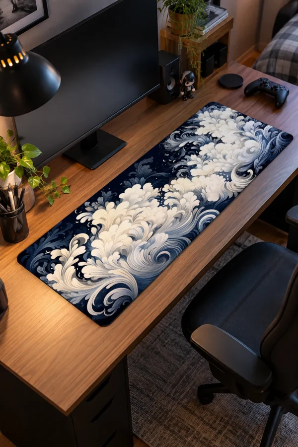 Ivory Baroque Tide Gaming Mousepad Ivory Baroque Tide Gaming Mousepad