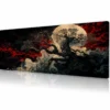 Crimson Lunar Oak Gaming Mousepad Crimson Lunar Oak Gaming Mousepad