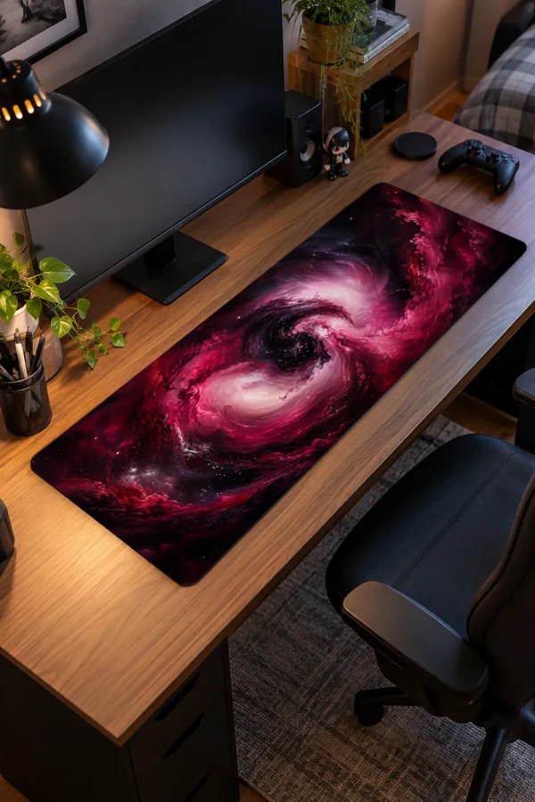 Raspberry Vortex Gaming Mousepad