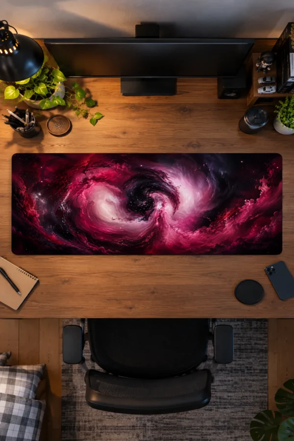 Raspberry Vortex Gaming Mousepad
