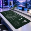 Chalkboard Molar Gaming Mousepad Chalkboard Molar Gaming Mousepad