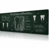 Chalkboard Molar Gaming Mousepad Chalkboard Molar Gaming Mousepad