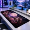 Rose Moon Garden Gaming Mousepad