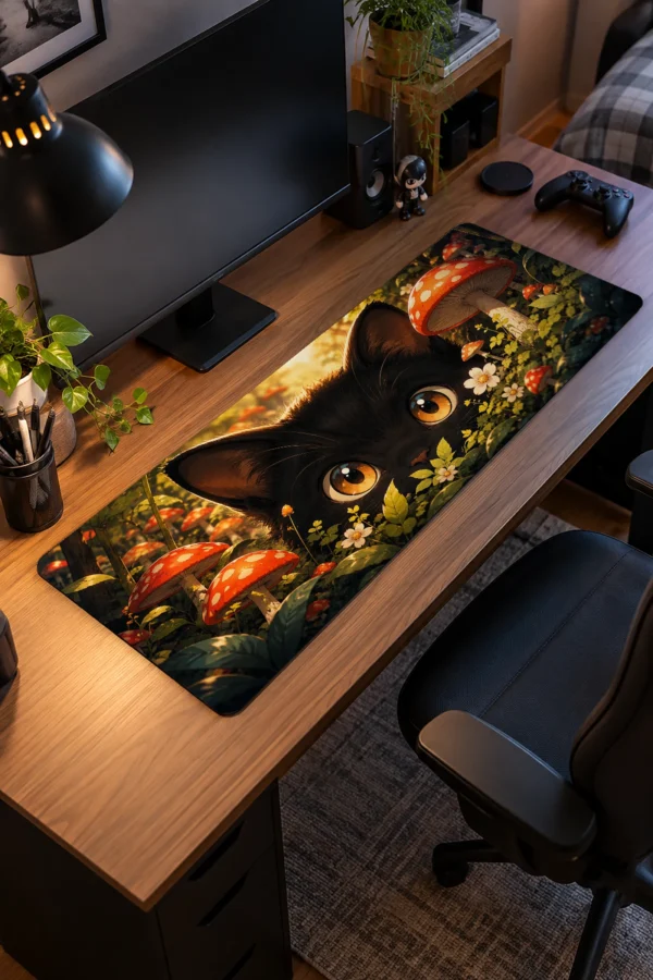 Toadstool Peekaboo Gaming Mousepad