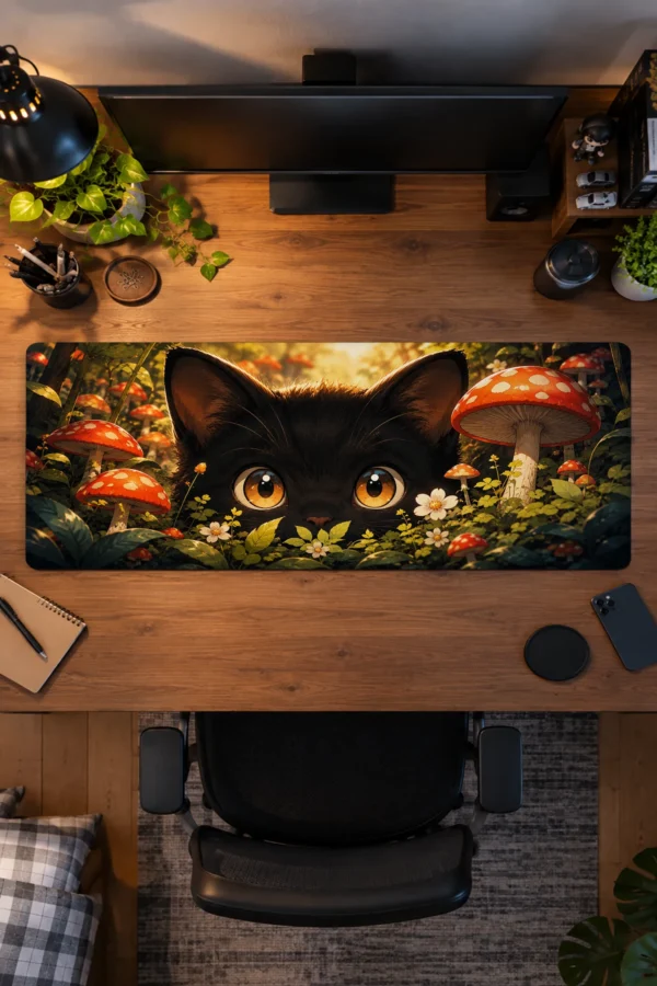 Toadstool Peekaboo Gaming Mousepad