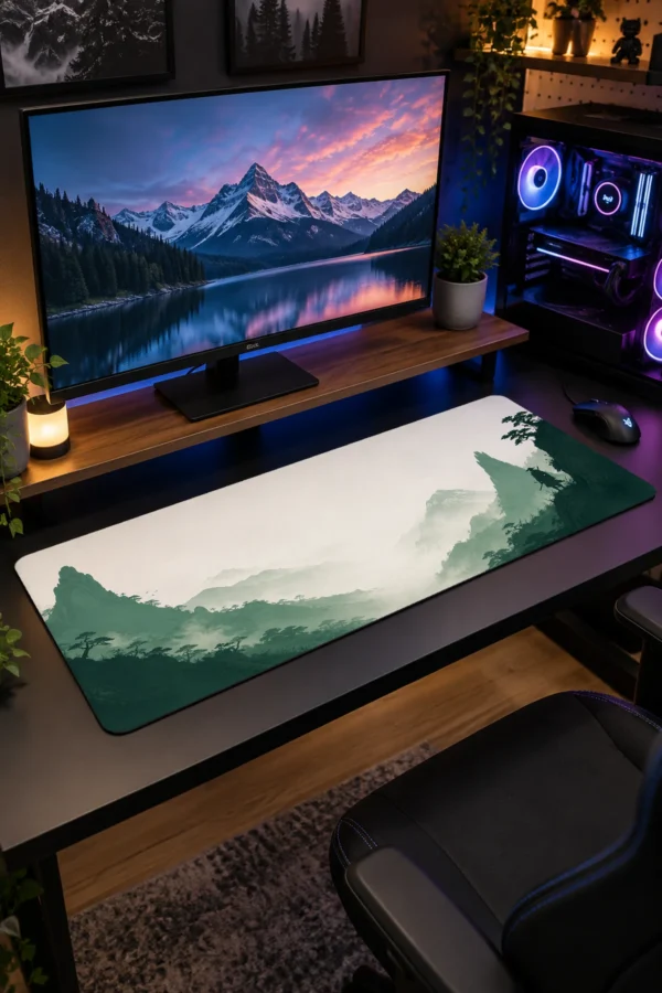 Misty Ronin Ridge Gaming Mousepad Misty Ronin Ridge Gaming Mousepad