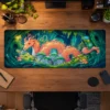 Mossy Wyrmling Gaming Mousepad