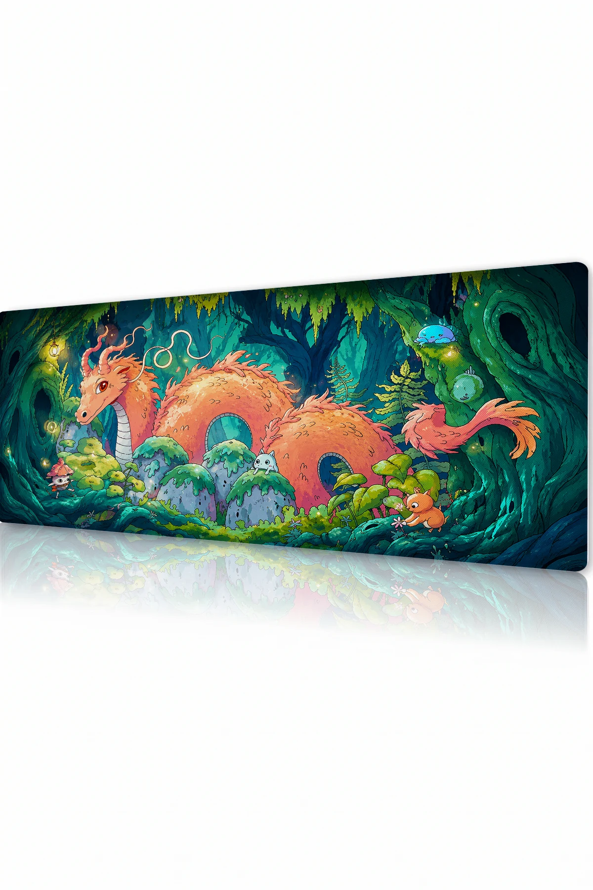 Mossy Wyrmling Gaming Mousepad