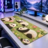 Panda Nap Meadow Gaming Mousepad Panda Nap Meadow Gaming Mousepad
