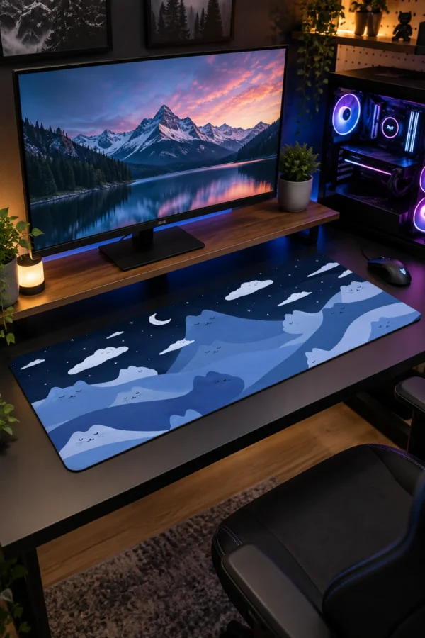Whisker Peaks Gaming Mousepad Whisker Peaks Gaming Mousepad