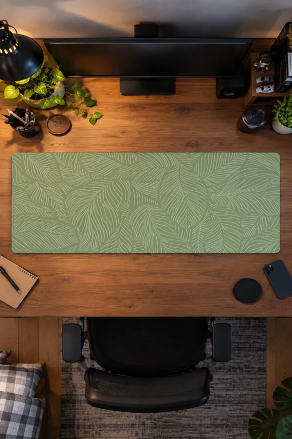 Sage Frond Gaming Mousepad