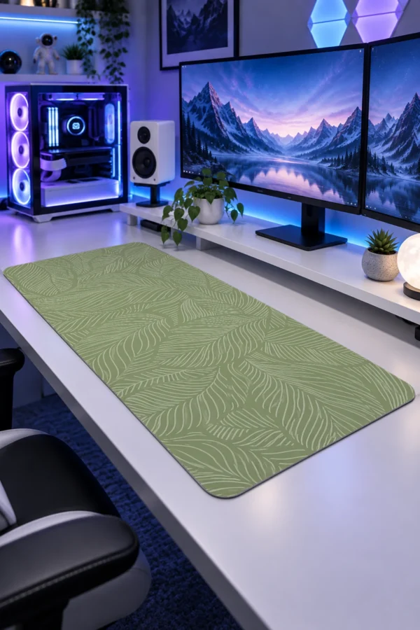 Sage Frond Gaming Mousepad