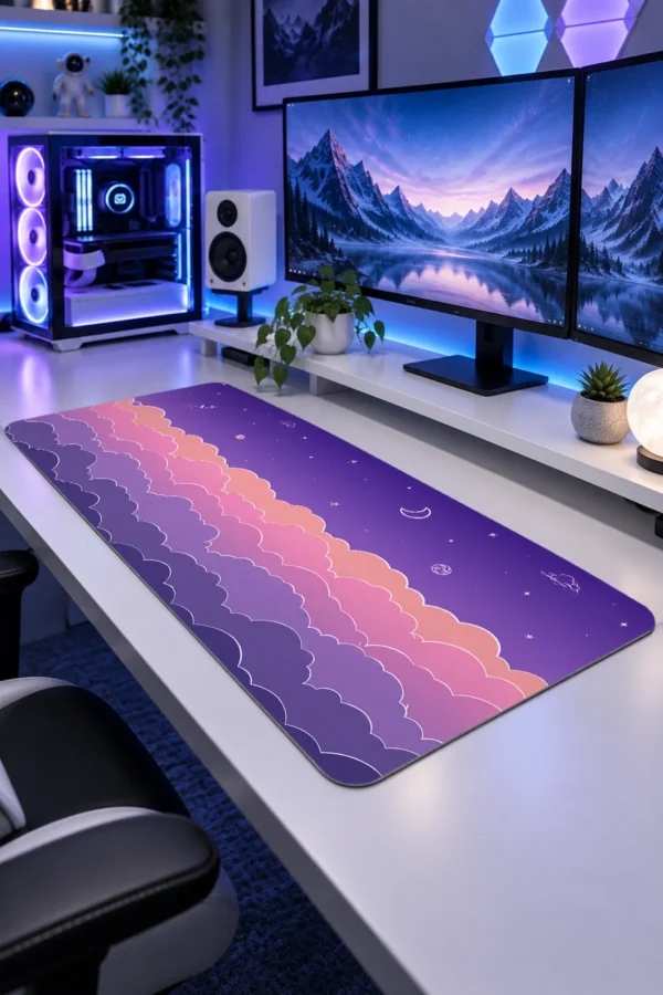 Lilac Dreamscape Gaming Mousepad Lilac Dreamscape Gaming Mousepad