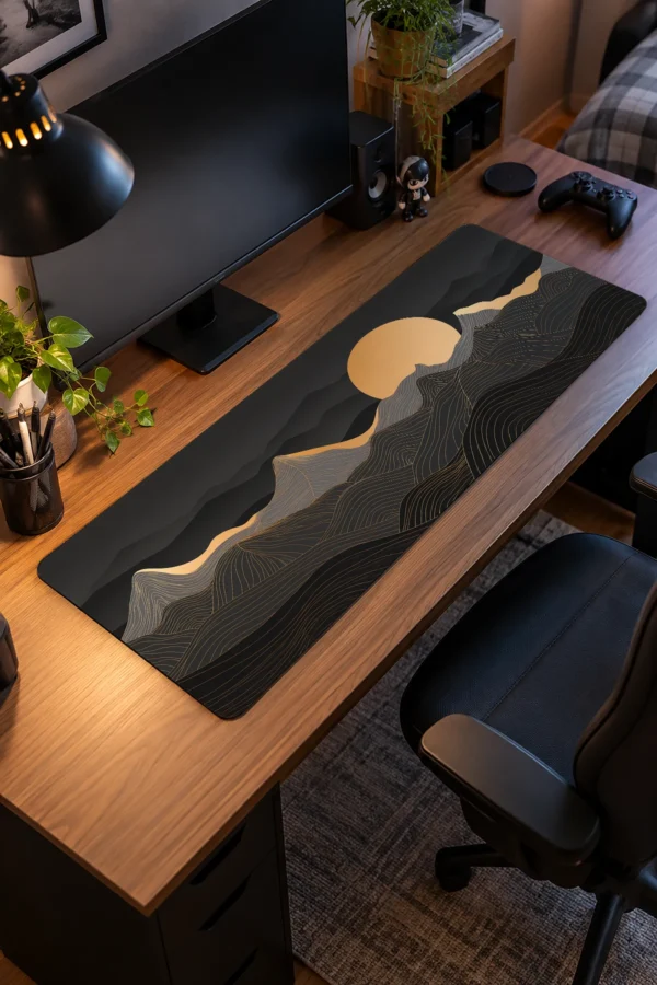 Gilded Summit Gaming Mousepad