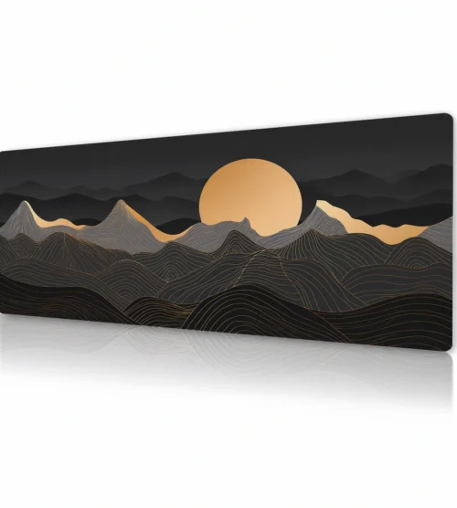 Gilded Summit Gaming Mousepad