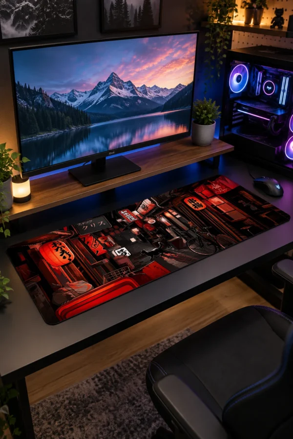 Lantern Alley Gaming Mousepad Lantern Alley Gaming Mousepad