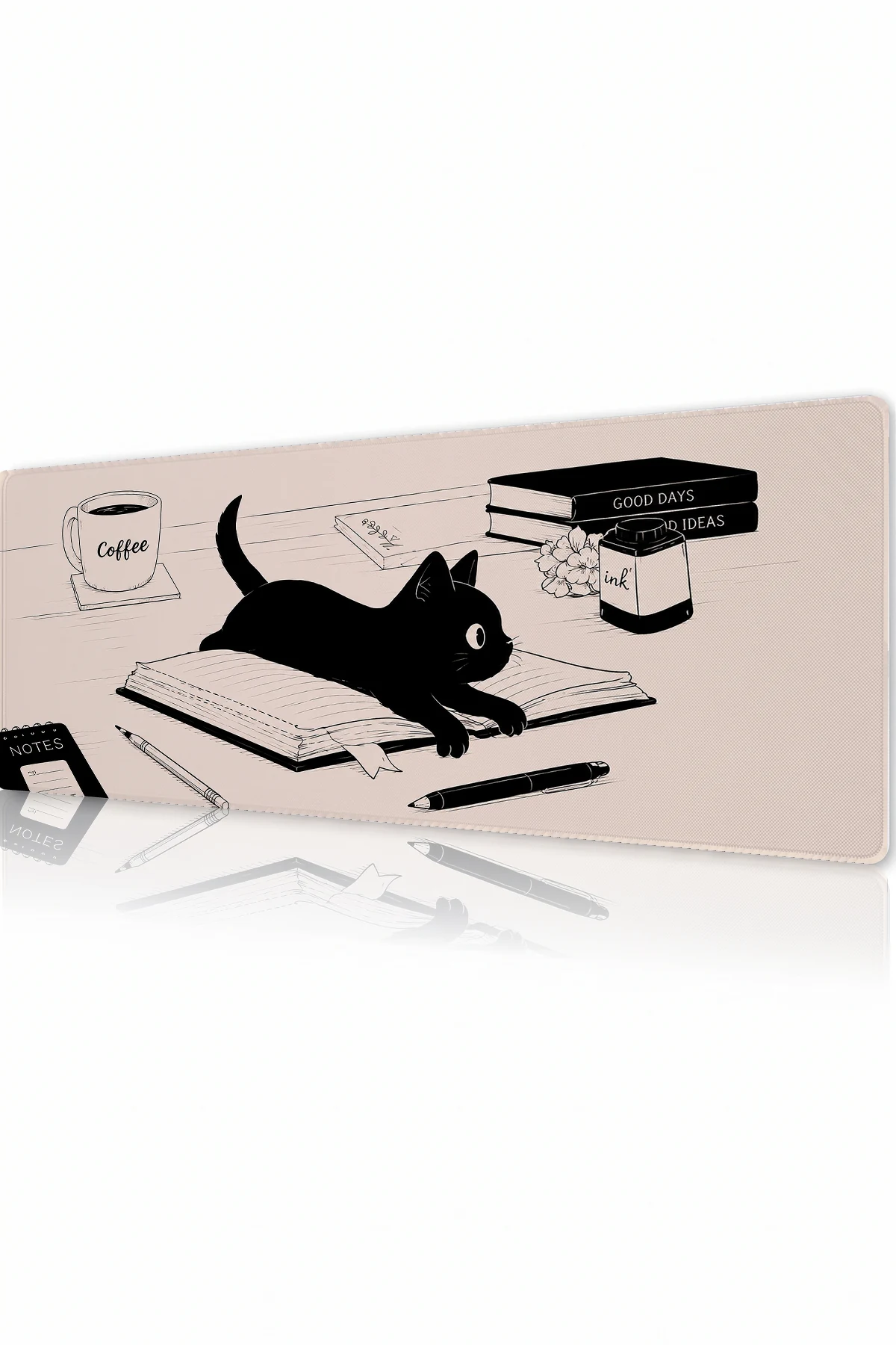Bookish Shadow Gaming Mousepad