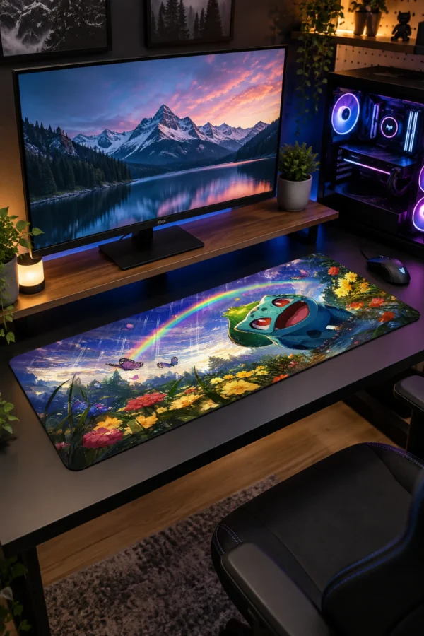 Rainbow Sprout Gaming Mousepad