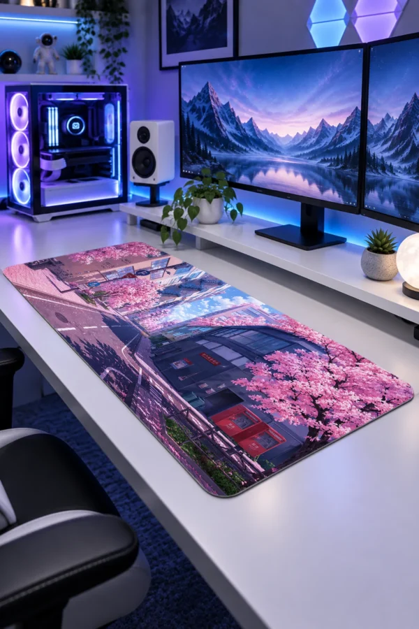 Sakura Boulevard Gaming Mousepad