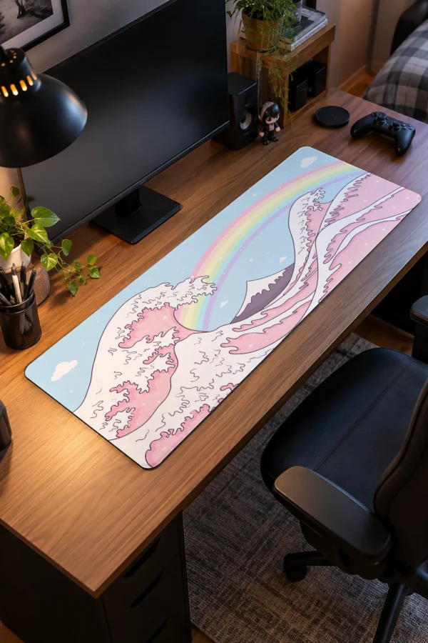 Rainbow Surge Gaming Mousepad Rainbow Surge Gaming Mousepad