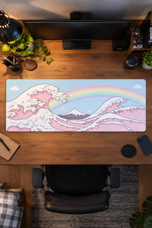 Rainbow Surge Gaming Mousepad Rainbow Surge Gaming Mousepad
