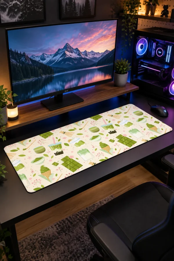 Matcha Picnic Gaming Mousepad