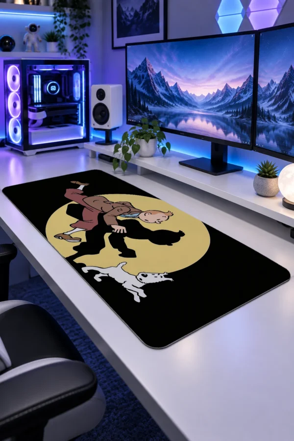 Moonlit Chase Gaming Mousepad Moonlit Chase Gaming Mousepad