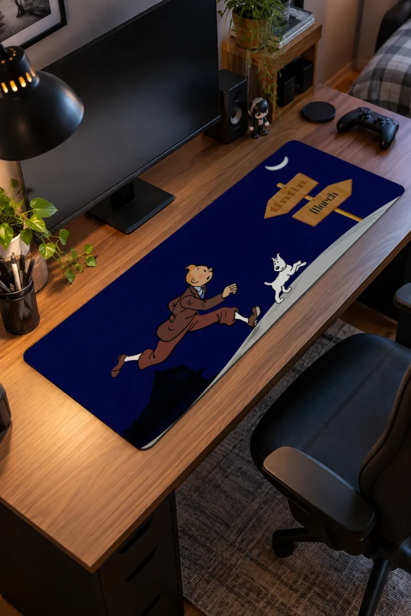 Midnight Signpost Gaming Mousepad