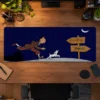 Midnight Signpost Gaming Mousepad