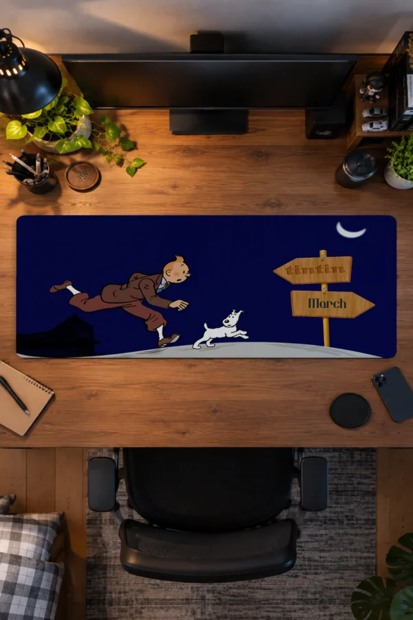 Midnight Signpost Gaming Mousepad