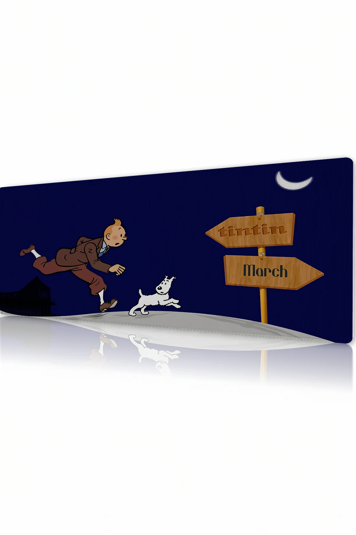 Midnight Signpost Gaming Mousepad