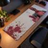 Crimson Splatter Gaming Mousepad