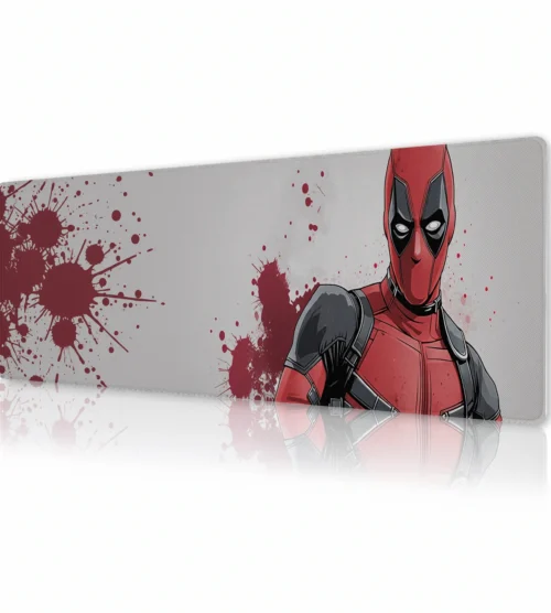Crimson Splatter Gaming Mousepad Crimson Splatter Gaming Mousepad