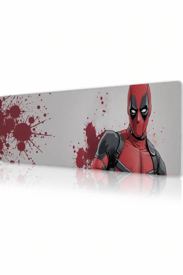 Crimson Splatter Gaming Mousepad